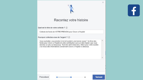 Comment créer une page de collecte sur Facebook ?