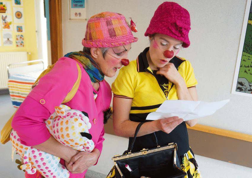 Comment se déroule une visite de clown à l’hôpital ?