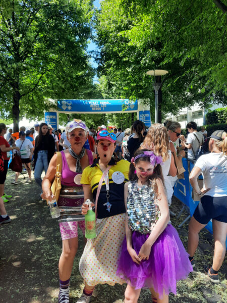 Course des héros Lyon Clowns