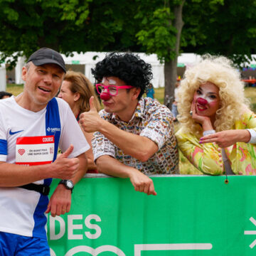 Clowns Z'hôpitaux à la Course des héros