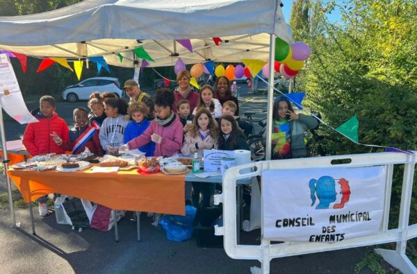 Projet solidaire avec des  élèves.