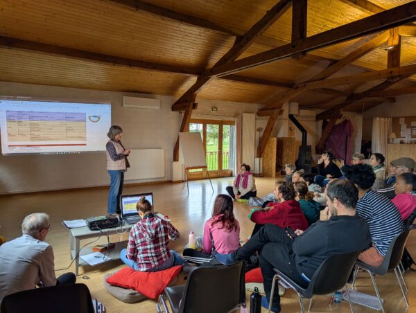 Réunion avec clowns et administrateurs