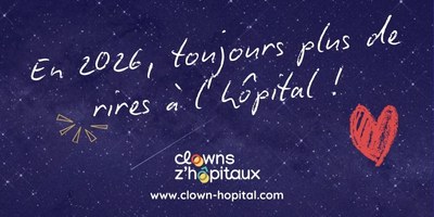 Nos voeux 2026 : des rires pour tous… à l’hôpital !