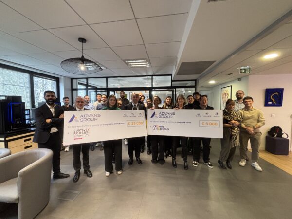 Remise de chèque mécénat