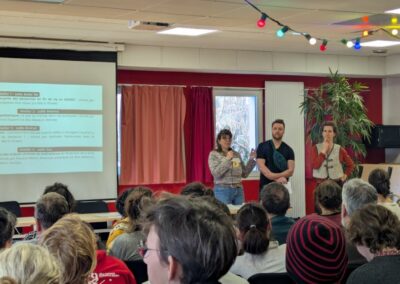 Intervention de Myriam, artiste clown