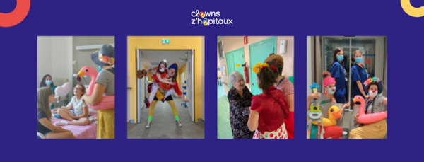 Photos interventions des clowns hospitaliers