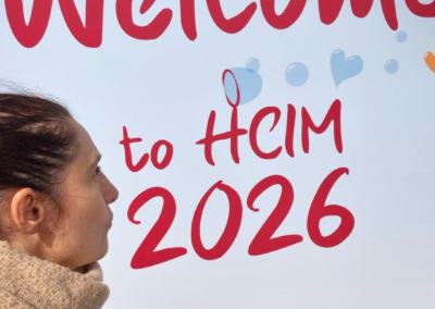 Sandra Burtin, notre co-directrice artistique, représente Clowns Z'hôpitaux au HCIM 2026
