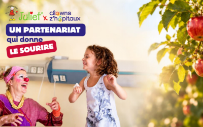 La pomme Juliet & Clowns Z’hôpitaux : un partenariat qui donne le sourire !