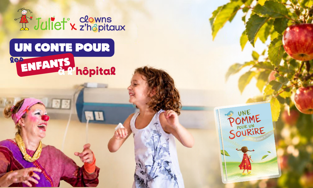 Protégé : La pomme Juliet & Clowns Z’hôpitaux à l’initiative d’une opération nationale pour offrir des contes aux enfants hospitalisés